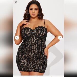All In Love Lace Mini Dress 3x